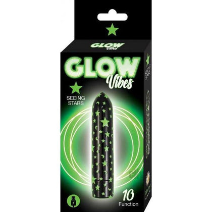 Glow Vibes Intense Pleasure 10-Function Seeing Stars Black/Green 🌟🖤💚