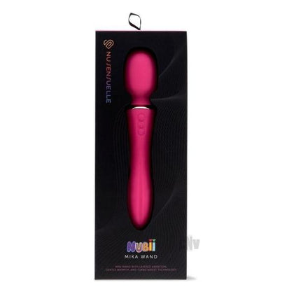 Sensuelle Mika Nubii Mini Wand Pink - Powerful Customizable Clitoral Stimulation Toy - Adult Naughty Store