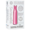 Introducing the Sensuelle Bunnii 20 Function Vibe Pink: The Ultimate Silicone Bunny Ears Vibrator for Women - Unleash Intense Pleasure and Experience Waterproof Fun - Adult Naughty Store