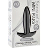 Introducing the Sensuelle Mini Butt Plug Black - Model SPB-15: The Ultimate Pleasure Powerhouse for Intense Anal Stimulation! - Adult Naughty Store