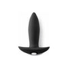 Introducing the Sensuelle Mini Butt Plug Black - Model SPB-15: The Ultimate Pleasure Powerhouse for Intense Anal Stimulation! - Adult Naughty Store