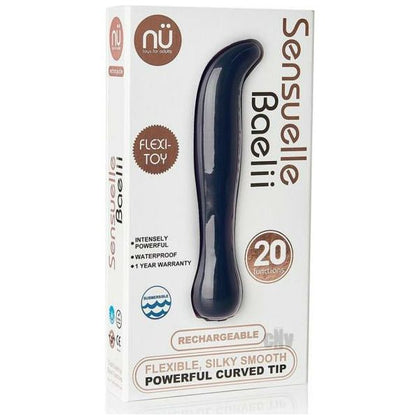 Sensuelle Baelii 20 Function Vibrating Silicone Rechargeable Navy Pleasure Toy