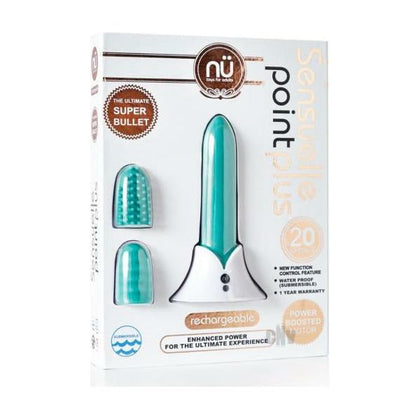 Sensuelle Point Plus 20x Bullet Tif Blue - The Ultimate Powerhouse for Unparalleled Pleasure