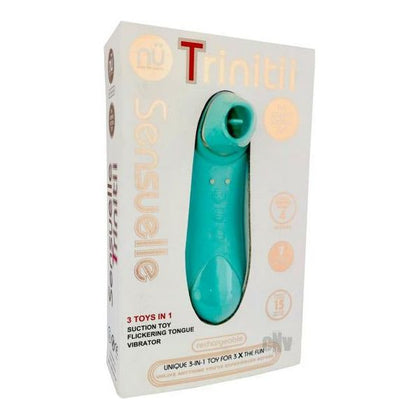 Sensuelle Trinitii Suction Tongue E-blue: The Ultimate Pleasure Companion for Women