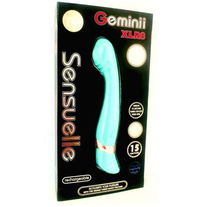 Sensuelle Geminii XLR8 E-Blue Dual Motor G-Spot and Clitoral Stimulator