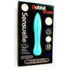 NU Sensuelle Bobbii XLR8 Turbo Boost Flexible Vibrator - Model XLR8, Blue - Adult Naughty Store