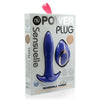 Nu Sensuelle Power Plug Remote Ult Vio - Powerful Vibrating Butt Plug for Unisex Anal Pleasure - Model NP-20V - Violet - Adult Naughty Store