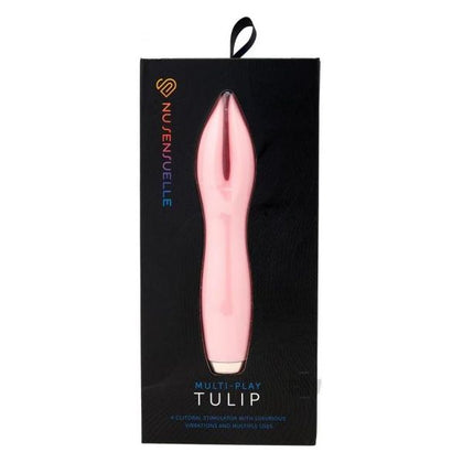 Sensuelle Tulip T-100 Multi-play Clitoral Stimulator - Intense Pleasure for Women - Millennial Pink