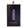 Nu Sensuelle Iconic Bullet Deep Purple - Powerful 10 Speeds and 10 Modes for Unmatched Pleasure - Adult Naughty Store