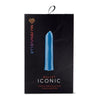 Nu Sensuelle Iconic Bullet 60SX - Deep Turquoise - Powerful 10 Speeds and 10 Modes - Unisex Pleasure Toy - Adult Naughty Store