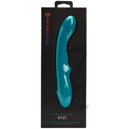 Sensuelle Vivi Dbl Tap Vibe in Emerald: Powerful Dual-Function Stimulator for Women - G-Spot and Clitoral Pleasure