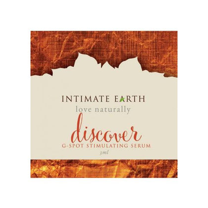 Intimate Earth Discover G-Spot Gel - Ultimate Pleasure Enhancer for Women - Model: GEL-DSV10 - Intensify G-Spot Sensations - 0.10oz Foil Packet - Made in the USA - Adult Naughty Store