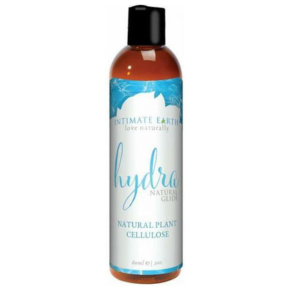 Intimate Earth Hydra Water Based Glide 2oz: Premium Water-Based Lubricant for Enhanced Pleasure - Model: Hydra-2oz - Gender: Unisex - For Intimate Pleasure - Clear