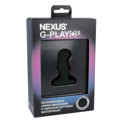 Nexus G-Play Small Unisex Vibrator - Model G-001 - Versatile Anal and Vaginal Pleasure - Black