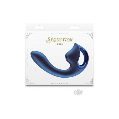 Seduction Kaia Blue Clitoral and G-Spot Vibrator - Model Kaia  - Female - Blue
