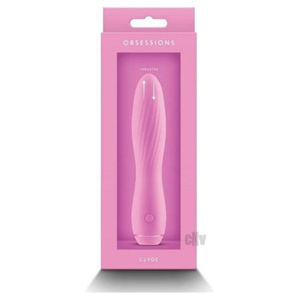 Obsessions Clyde Pink - Luxurious Rechargeable Silicone Vibrating G-Spot Massager