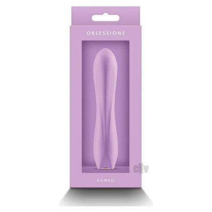 Obsessions Romeo Lavender - Luxurious Silicone Vibrating G-Spot Massager for Women - Adult Naughty Store