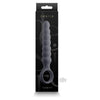 Desire Lucent Black Silicone Anal and Vaginal Pleasure Wand - Model DLB-496 - Unisex - Intimate Stimulation - Black - Adult Naughty Store