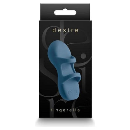 Desire Fingerella Teal - Luxurious Finger Massager for Sensual Stimulation - Adult Naughty Store