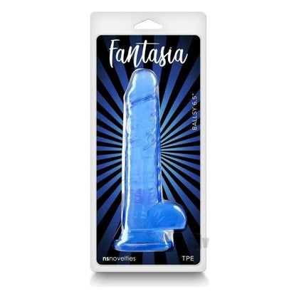 Fantasia Balley 6.5 Blue - Luxurious Flexible Vibrating Dildo for Sensual Pleasure - Model FB6.5B - Suitable for All Genders - Intense Stimulation for Deep Satisfaction