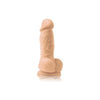 Colours Pleasures 4-Inch Beige Silicone Realistic Dildo for Sensual Pleasure - Adult Naughty Store