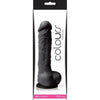 Colours Pleasures Silicone Dong Black 5 Inch - The Ultimate Pleasure Partner for Intimate Moments - Adult Naughty Store