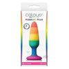 Colours Pride Edition Pleasure Plug Small Rainbow: The Ultimate Pleasure Experience for All Genders in Stunning Rainbow Hues
