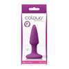 Colours Pleasures Mini Plug - Purple (Model CPMP-PUR) - Unisex Anal Pleasure Toy - Adult Naughty Store