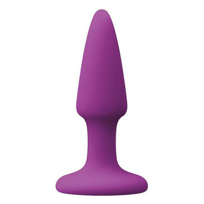 Colours Pleasures Mini Plug - Purple (Model CPMP-PUR) - Unisex Anal Pleasure Toy - Adult Naughty Store