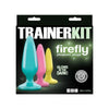 Firefly Anal Trainer Kit 3 Butt Plugs Multicolor - Expand Your Pleasure with Firefly's Anal Trainer Kit - Model FT-3AP-MC