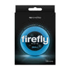 Firefly Halo Small Glow-in-the-Dark Silicone Cock Ring - Model FHS-1001 - Male Pleasure - Blue - Adult Naughty Store