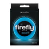 Firefly Halo Medium Silicone Glow-in-the-Dark Cock Ring Blue - Enhance Pleasure and Performance - Adult Naughty Store