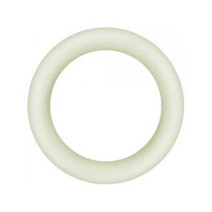Firefly Halo Large Clear Silicone Glow-in-the-Dark Cock Ring - Model 60mm - Male Pleasure - Enhance Performance and Climax - Assorted Colors
