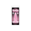 Firefly Pleasure Plug Mini Pink - Illuminating Tapered Anal Plug for Sensual Delights - Model FP-1001 - Unisex Pleasure - Intense Backdoor Stimulation - Vibrant Pink - Adult Naughty Store