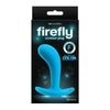 Firefly Contour Plug Medium Blue - Glow in the Dark Silicone Anal Pleasure Toy (Model: FF-CP-001) - Adult Naughty Store