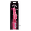 Firefly Lola Pink Glow-in-the-Dark Thrusting and Rotating Rabbit Vibrator for Women - Model FFLP-2021 - Intense Pleasure for Internal and External Stimulation - Vibrant Pink Color - Adult Naughty Store