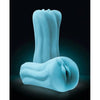 Firefly Yoni Stroker Blue Pocket Pussy - The Ultimate Glow in the Dark Silicone Masturbator for Women's Pleasure - Adult Naughty Store