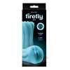 Firefly Yoni Stroker Blue Pocket Pussy - The Ultimate Glow in the Dark Silicone Masturbator for Women's Pleasure - Adult Naughty Store