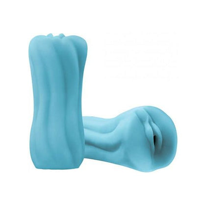 Firefly Yoni Stroker Blue Pocket Pussy - The Ultimate Glow in the Dark Silicone Masturbator for Women's Pleasure