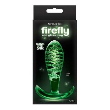 Firefly Glass Ace I Clear - Illuminating Pleasure for All Genders and Sensational Glow