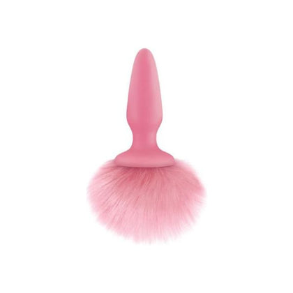 Silicone Bunny Tails Pink Butt Plug - Model BT-2021 - Unisex Anal Pleasure Toy - Adult Naughty Store