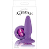 Glams Purple Gem Anal Plug: The Ultimate Delight for Sensual Pleasure - Adult Naughty Store