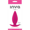 Inya Spades Medium Pink Silicone Butt Plug - Model INYA-SPD-M-PNK - Unisex Anal Pleasure Toy - Adult Naughty Store