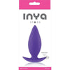 INYA Spades Medium Silicone Butt Plug - Model SPM-001 - Unisex Anal Pleasure - Purple - Adult Naughty Store