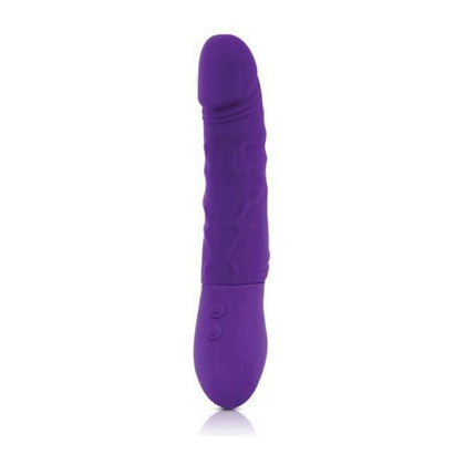 Inya Twister Purple Realistic Vibrating Dildo - Powerful Rotating Silicone Pleasure Toy for Women