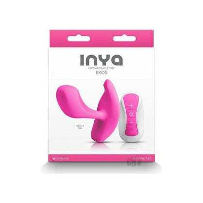 Introducing the Inya Eros Pink Silicone Remote-Controlled Internal Stimulator for Women