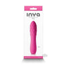 Inya Rita Pink Silicone Rechargeable Textured Stimulator - Model R10 - Women's Clitoral Vibrator - Adult Naughty Store