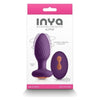 INYA Alpine Purple Remote-Controlled Gyrating Butt Plug for Sensational Pleasure - Model ALP-003 - Unisex - Anal Stimulation - Vibrant Purple - Adult Naughty Store