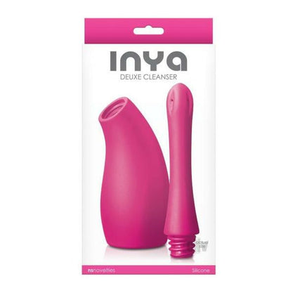 Inya Deluxe Cleanser Pink - Premium Silicone Intimate Cleansing Device for Women - Model 2021 - Adult Naughty Store