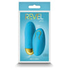 Revel Winx Blue Platinum Silicone Vibrating Bullet with Wireless Remote - Model X1: The Ultimate Pleasure Companion for Intimate Moments